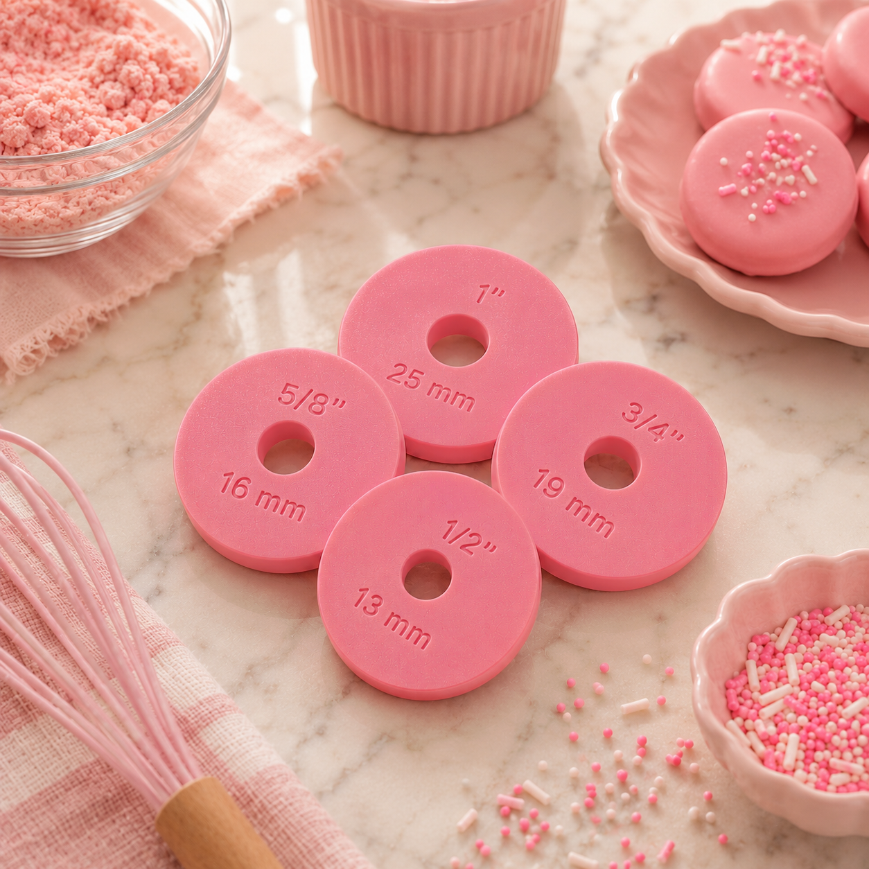 Cake Pop Rolling Pin Guides