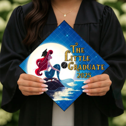 The Little Graduate Printed Graduation Cap Topper