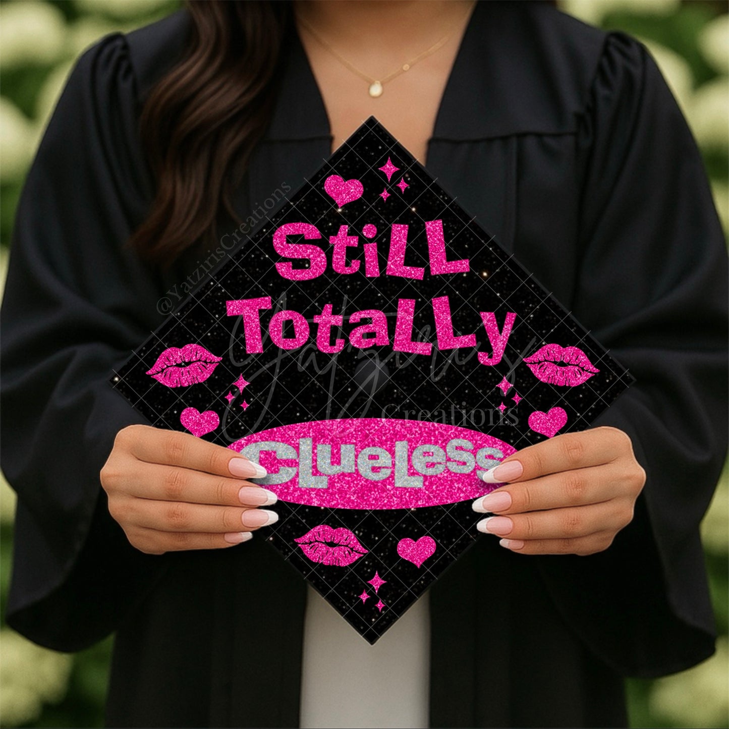 Still Totally Clueless Printed Graduation Cap Topper