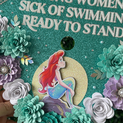 Mermaid Graduation Cap Topper